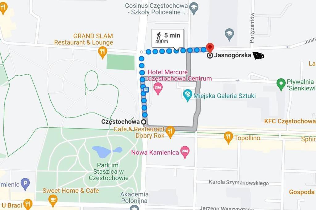 Nowoczesne Lokum W Centrum Czestochowa Exterior photo